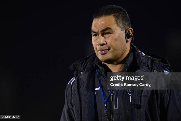 Galway , Ireland - 18 January 2017; Connacht head coach Pat Lam ahead of the Guinness PRO12 Round 15 match between Connacht and Newport Gwent Dragons...