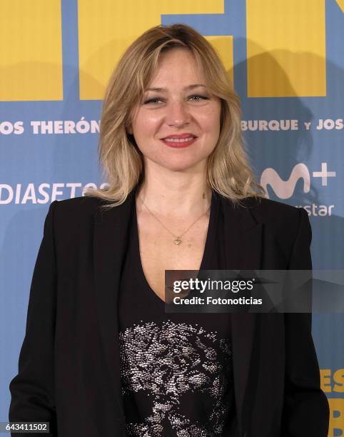 Pilar Castro attends a photocall for 'Es Por Tu Bien' at the Hesperia Hotel on February 21, 2017 in Madrid, Spain.