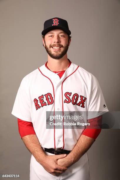 Ben Taylor of the Boston Red Sox poses during Photo Day on Sunday, February 19, 2017 at JetBlue Park in Fort Myers, Florida.