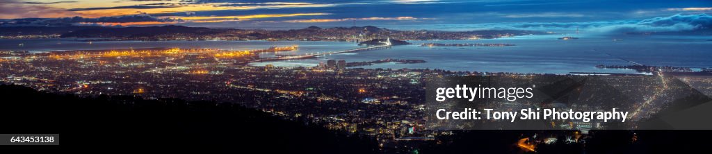 Bay Area - Scenic Grizzly Peak Vista - Berkeley Hills