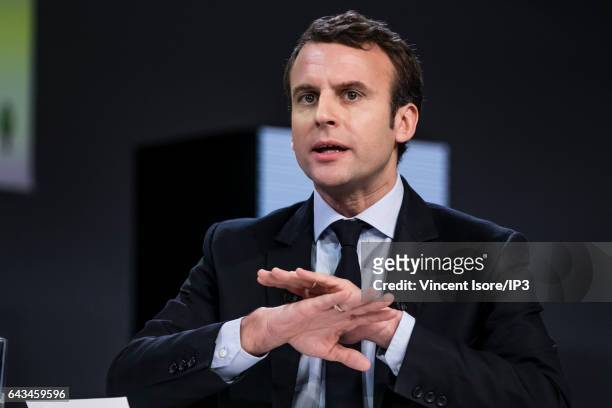 Former French Economy Minister, Founder and Leader of the political movement 'En Marche !' and candidate for the 2017 French Presidential Election...