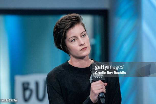 Correspondent Gianna Toboni discusses "VICE on HBO" with the Build Series at Build Studio on February 21, 2017 in New York City.