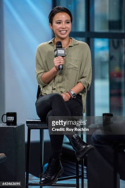 Correspondent Gianna Isobel Yeung discusses "VICE on HBO" with the Build Series at Build Studio on February 21, 2017 in New York City.