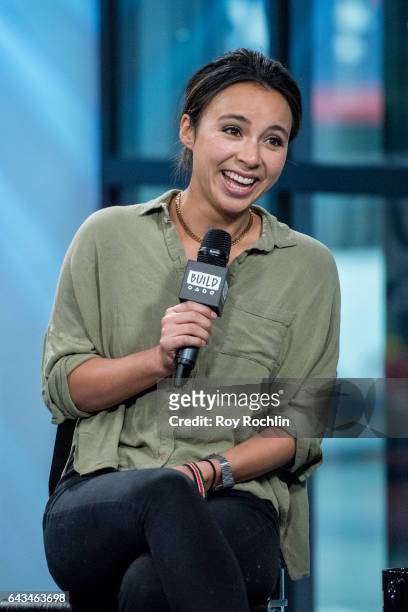 Correspondent Gianna Isobel Yeung discusses "VICE on HBO" with the Build Series at Build Studio on February 21, 2017 in New York City.