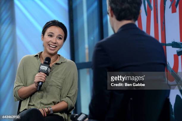 Journalist Isobel Yeung attends the AOL Build Series at Build Studio on February 21, 2017 in New York City.