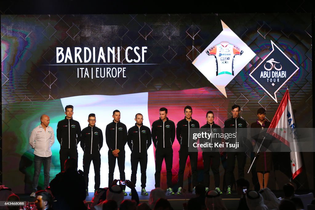 Cycling: 3rd Abu Dhabi Tour 2017 / Teams Presentation