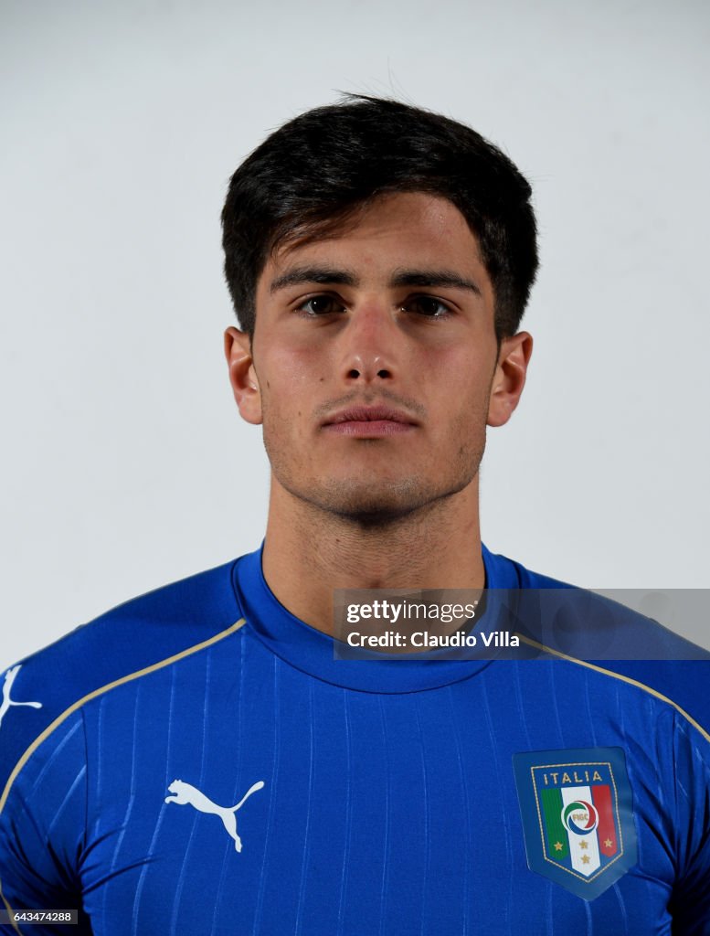 Kevin Bonacci Kevin Bonifazi of Italy poses during the official portrait session at ...