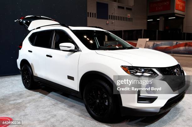 Nissan Rogue 'Star Wars' Limited Edition is on display at the 109th Annual Chicago Auto Show at McCormick Place in Chicago, Illinois on February 10,...