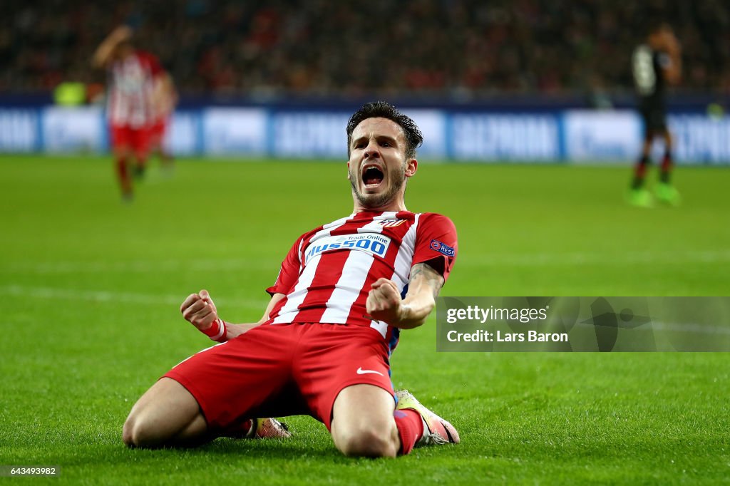 Bayer Leverkusen v Club Atletico de Madrid - UEFA Champions League Round of 16: First Leg