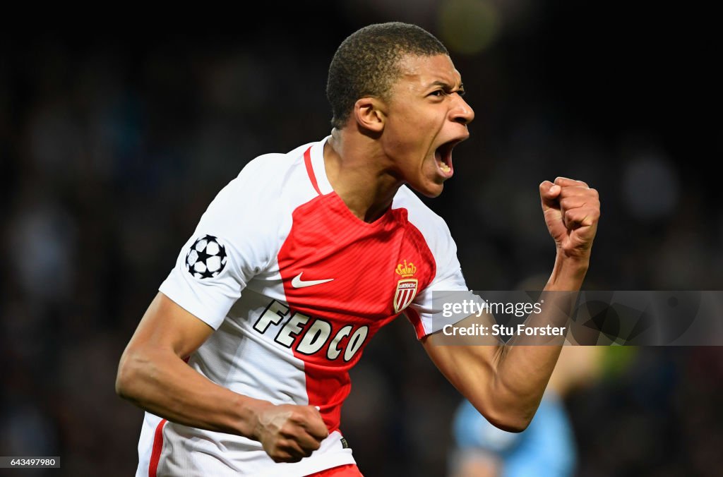 Manchester City FC v AS Monaco - UEFA Champions League Round of 16: First Leg