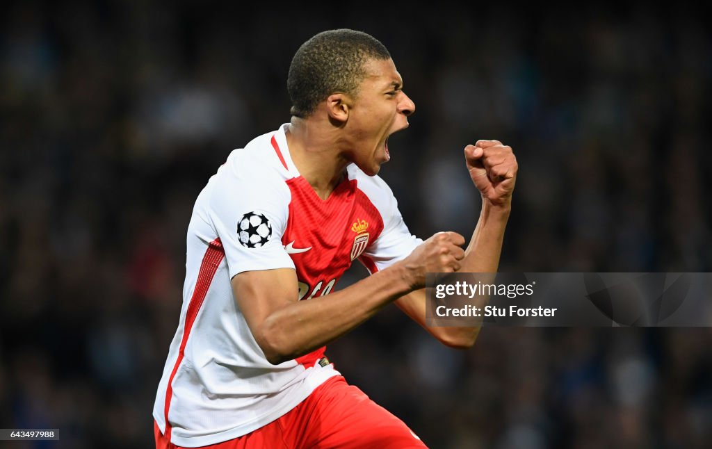 Manchester City FC v AS Monaco - UEFA Champions League Round of 16: First Leg