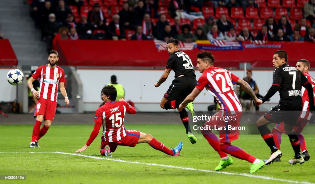 Bayer Leverkusen v Club Atletico de Madrid - UEFA Champions League Round of 16: First Leg