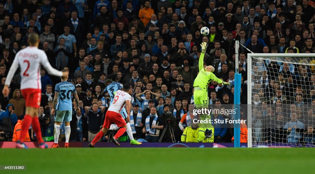 Manchester City FC v AS Monaco - UEFA Champions League Round of 16: First Leg