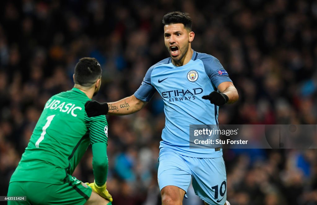 Manchester City FC v AS Monaco - UEFA Champions League Round of 16: First Leg