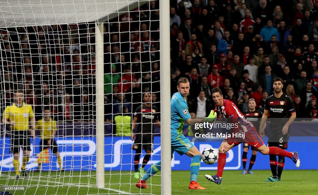 Bayer Leverkusen v Club Atletico de Madrid - UEFA Champions League Round of 16: First Leg