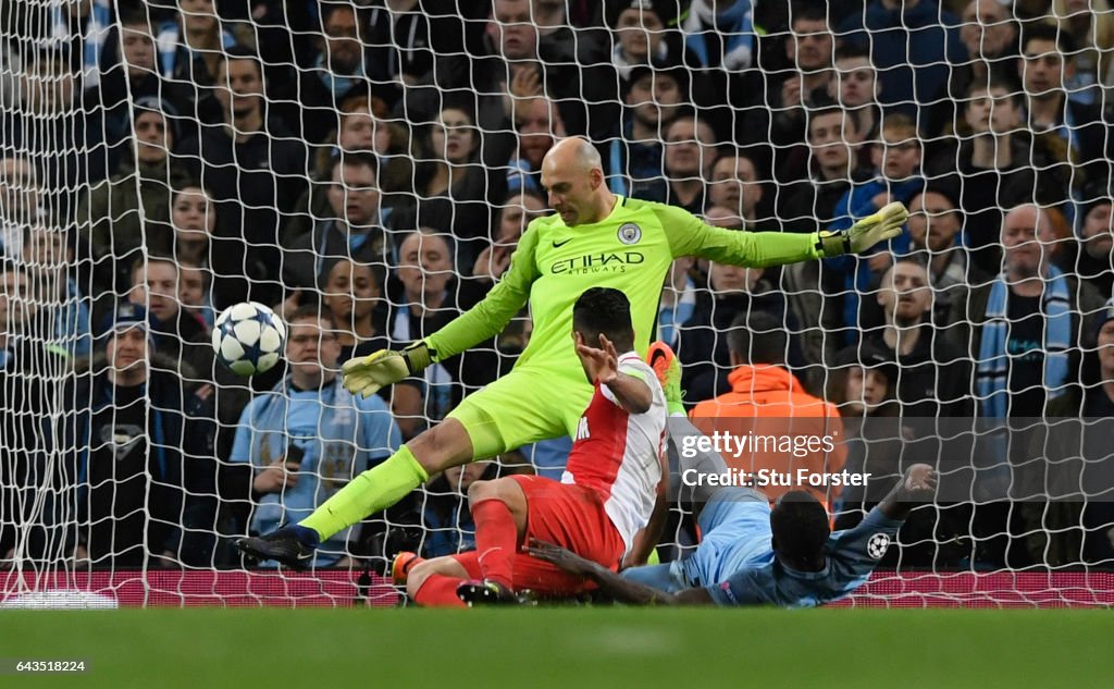 Manchester City FC v AS Monaco - UEFA Champions League Round of 16: First Leg