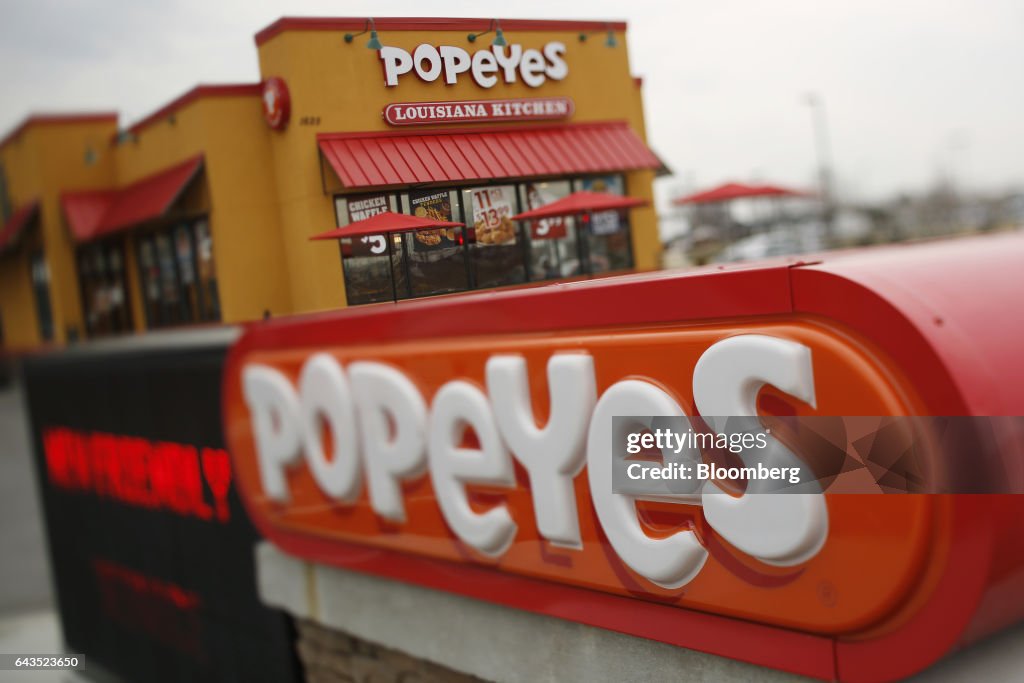 A Popeyes Chicken Restaurant As Burger King Owner To Buy Chain For 1.8 Billion