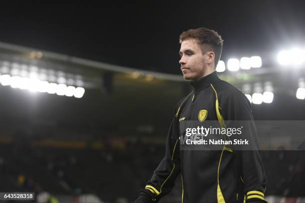 Derby, ENGLANDWilliam Miller of Burton Albion looks on after the Sky Bet Championship match between Derby County and Burton Albion at the iPro...