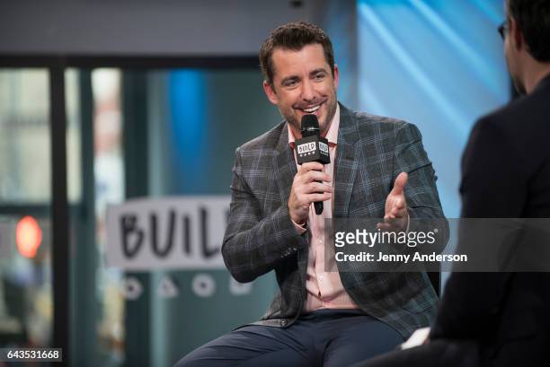 Jason Jones attends the Build Series to discuss the new season of "The Detour" at Build Studio on February 21, 2017 in New York City.