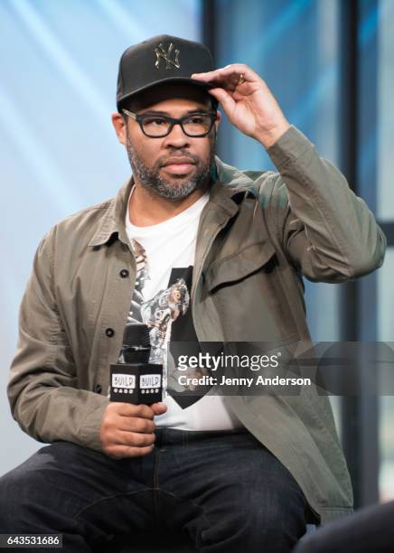 Jordan Peele attends the Build Series to discuss his new film "Get Out" at Build Studio on February 21, 2017 in New York City.