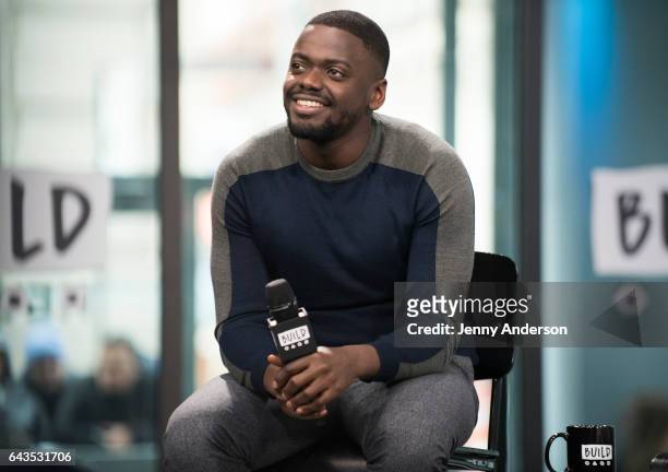 Daniel Kaluuya attends the Build Series to discuss his new film "Get Out" at Build Studio on February 21, 2017 in New York City.