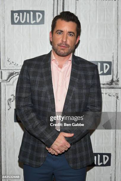 Actor Jason Jones attends the Build Series to discuss the TV show "The Detour" at Build Studio on February 21, 2017 in New York City.