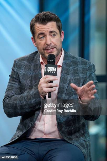 Comedian Jason Jones discusses "The Detour" with the Build Series at Build Studio on February 21, 2017 in New York City.