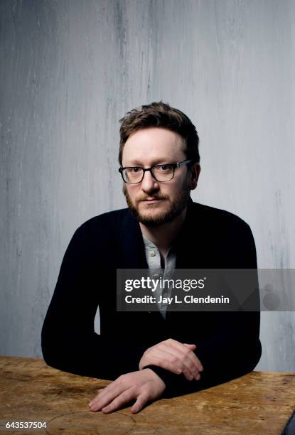 Producer Akiva Schaffer, from the film Brigsby Bear, is photographed at the 2017 Sundance Film Festival for Los Angeles Times on January 24, 2017 in...