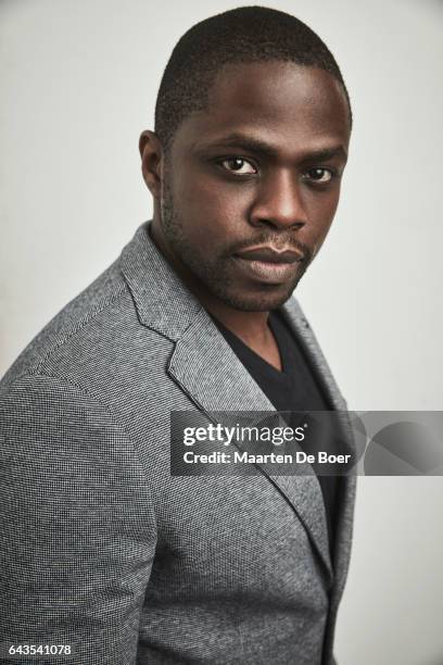 Okezie Morro from Spike TV's 'The Mist' poses in the Getty Images Portrait Studio at the 2017 Winter Television Critics Association press tour at the...