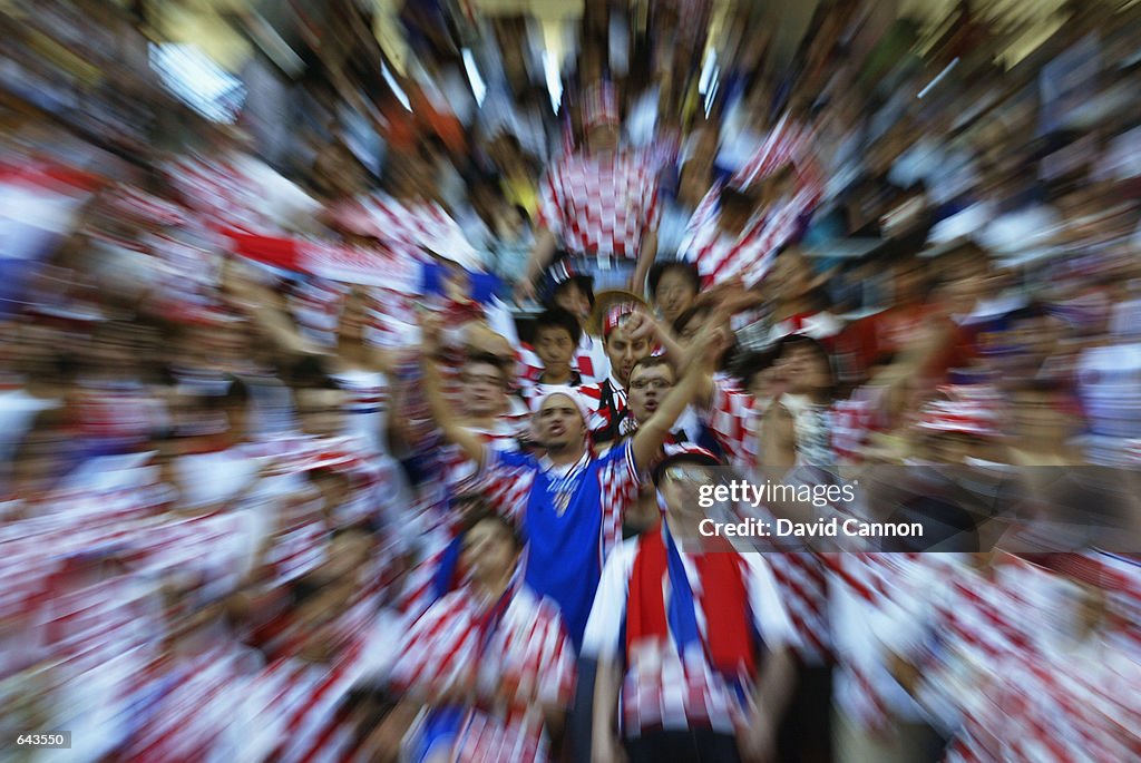 Croatia fans ...