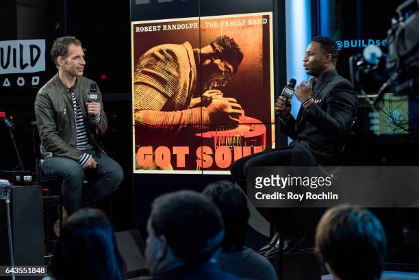 Singer Robert Randolph attends the Build Series at Build Studio on February 21, 2017 in New York City.