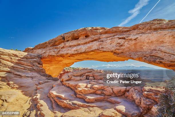 canyonlands national park utah,usa - mesa arch imagens e fotografias de stock