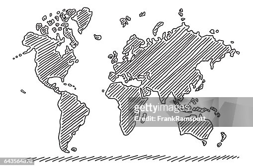 1,021 World Map Sketch Photos and Premium High Res Pictures - Getty Images