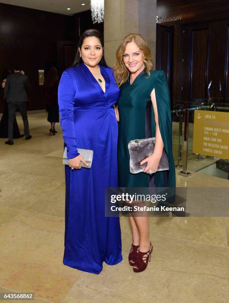 Producer Shivani Rawat and CDGA Executive Producer JL Pomeroy attend The 19th CDGA with Presenting Sponsor LACOSTE at The Beverly Hilton Hotel on...