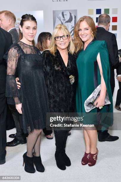 Actor Lili Mirojnick, costume designer Ellen Mirojnick and CDGA Executive Producer JL Pomeroy attend The 19th CDGA with Presenting Sponsor LACOSTE at...