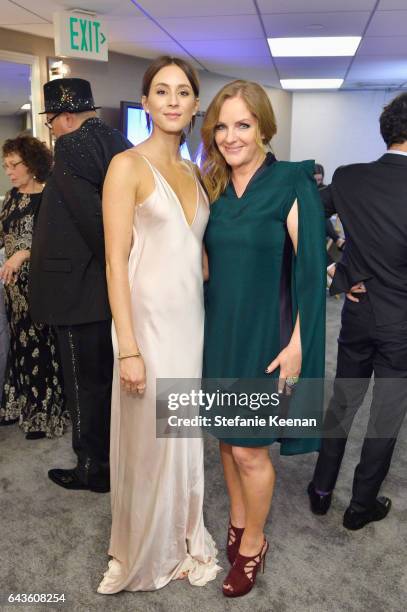 Actor Troian Bellisario and CDGA Executive Producer JL Pomeroy attend The 19th CDGA with Presenting Sponsor LACOSTE at The Beverly Hilton Hotel on...