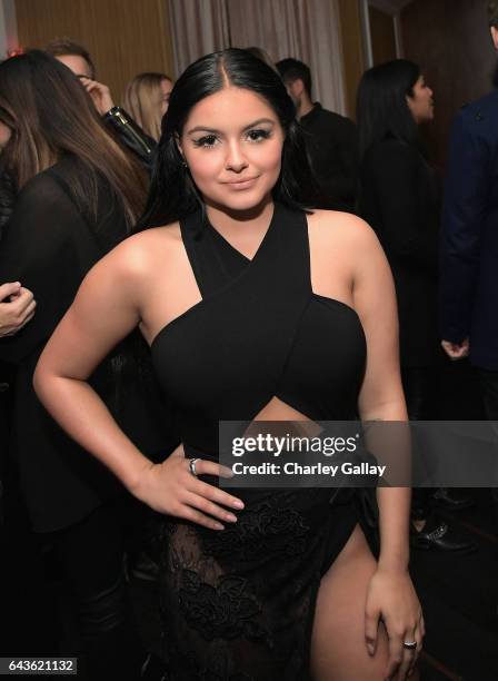 Actor Ariel Winter attends Vanity Fair and L'Oreal Paris Toast to Young Hollywood hosted by Dakota Johnson and Krista Smith at Delilah on February...