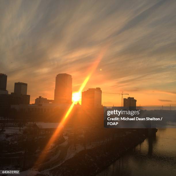 sunset view at little rock - michael dean shelton fotografías e imágenes de stock