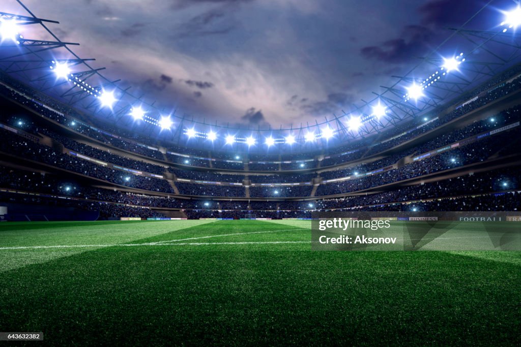 Incredibile stadio di calcio