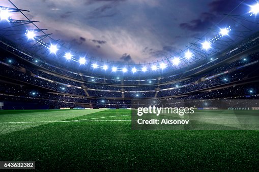Dramatic soccer stadium Dramatic soccer stadium