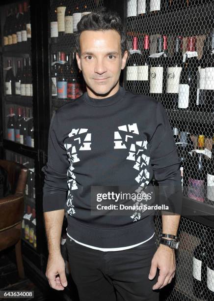 George Kotsiopoulos attends a NJ Goldston Dinner in honor of Booth Moore and her latest Book "Where Stylists Shop" at AOC Wine Bar on February 21,...