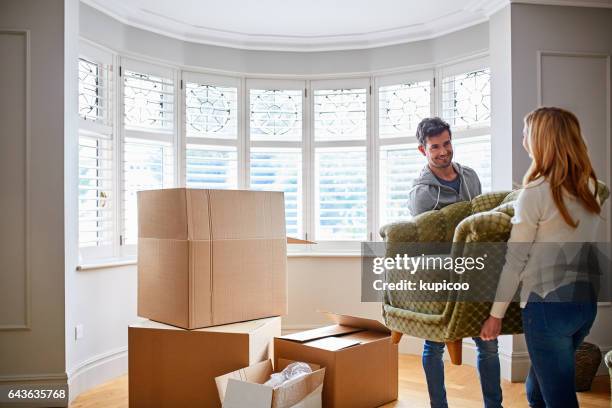 stabilirsi nella loro nuova casa - home sweet home espressione inglese foto e immagini stock