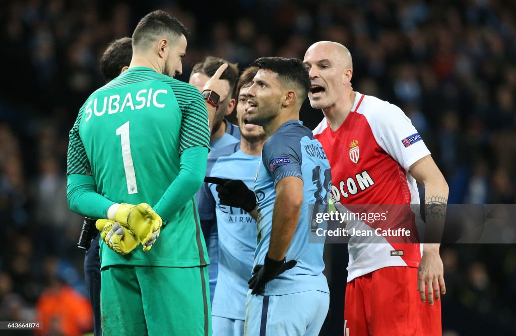 Manchester City FC v AS Monaco - UEFA Champions League Round of 16: First Leg