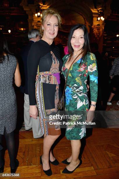 Cristina Verger and Jane Scher attend Sailing Heals Hosts an Evening of Cocktails & Couture at a Private Location on February 21, 2017 in New York...