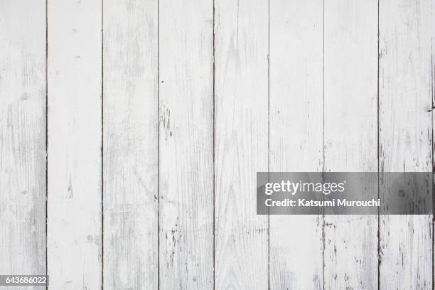 white wood textures background - shabby chic stockfoto's en -beelden