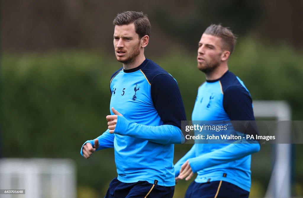 Tottenham Training and Press Conference - Enfield Training Ground