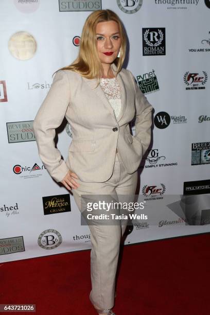 Moira Cue attends Celebrating Women in Film and Diversity in Entertainment at Boulevard3 on February 21, 2017 in Hollywood, California.