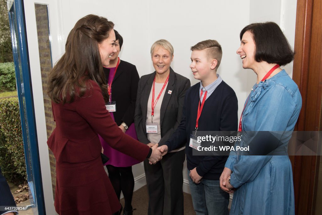 The Duchess Of Cambridge Visits Action For Children In Wales