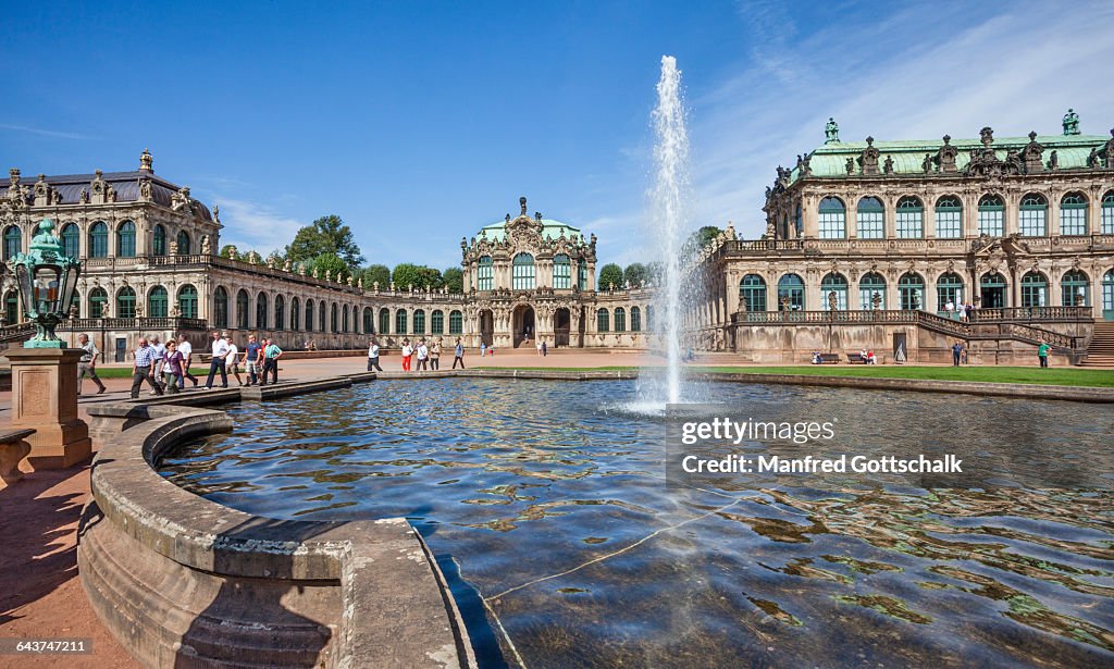 Dresdener Zwinger Inner Courtyard