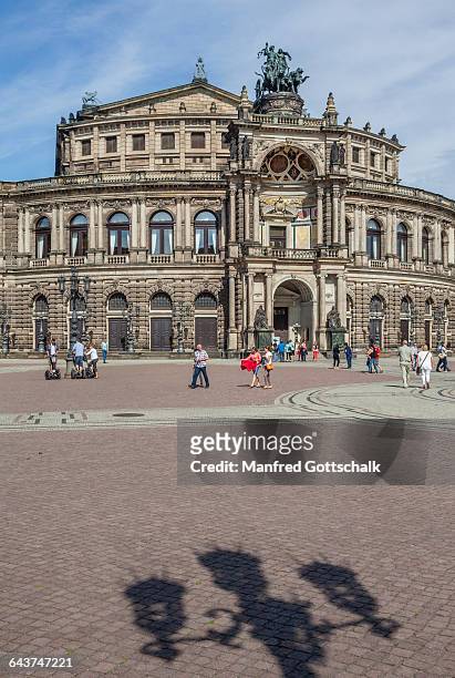 semperoper dresden - semperoper stock pictures, royalty-free photos & images